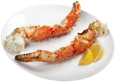 slide 1 of 1, Skillet Ready Gourmet Alaska Golden King Crab Legs, per lb