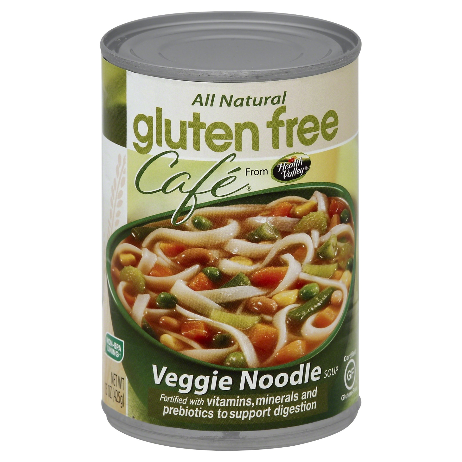 slide 1 of 1, Gluten Free Cafe Veggie Noodle Soup, 15 oz