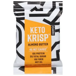 CanDo Keto Krisp Almond Butter Protein Bar 1.8 oz