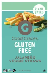 Good Graces Veggie Straws, Jalapeno - 6 oz