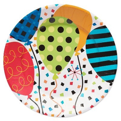 slide 1 of 1, Papyrus It's A Celebration Dessert Plate, 1 ct