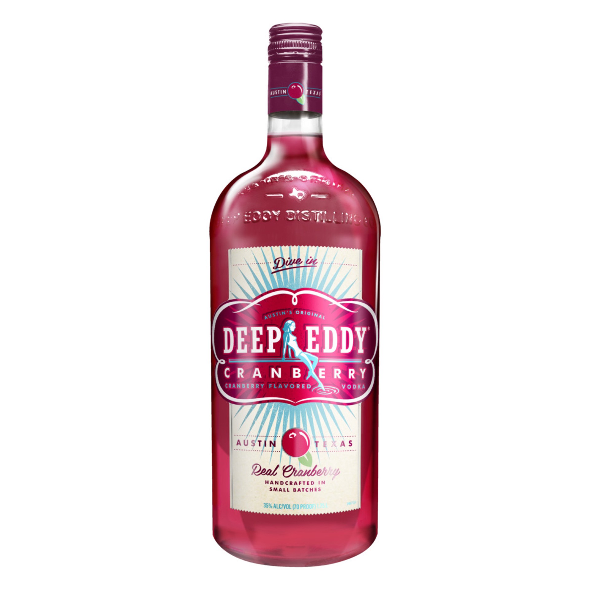 slide 1 of 2, Deep Eddy Cranberry Vodka, 1750 ml