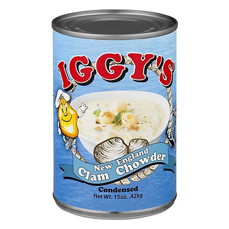 slide 1 of 1, Iggys New England Clam Chowder- 15 oz, 15 oz