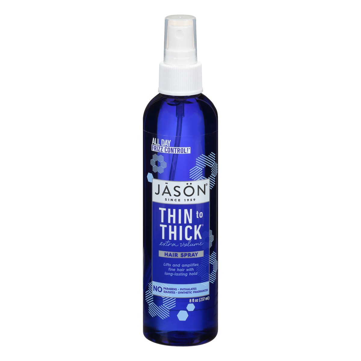 slide 6 of 11, Jason JĀSON Thin to Thick Extra Volume Hair Spray 8 fl. oz. Bottle, 8 fl oz