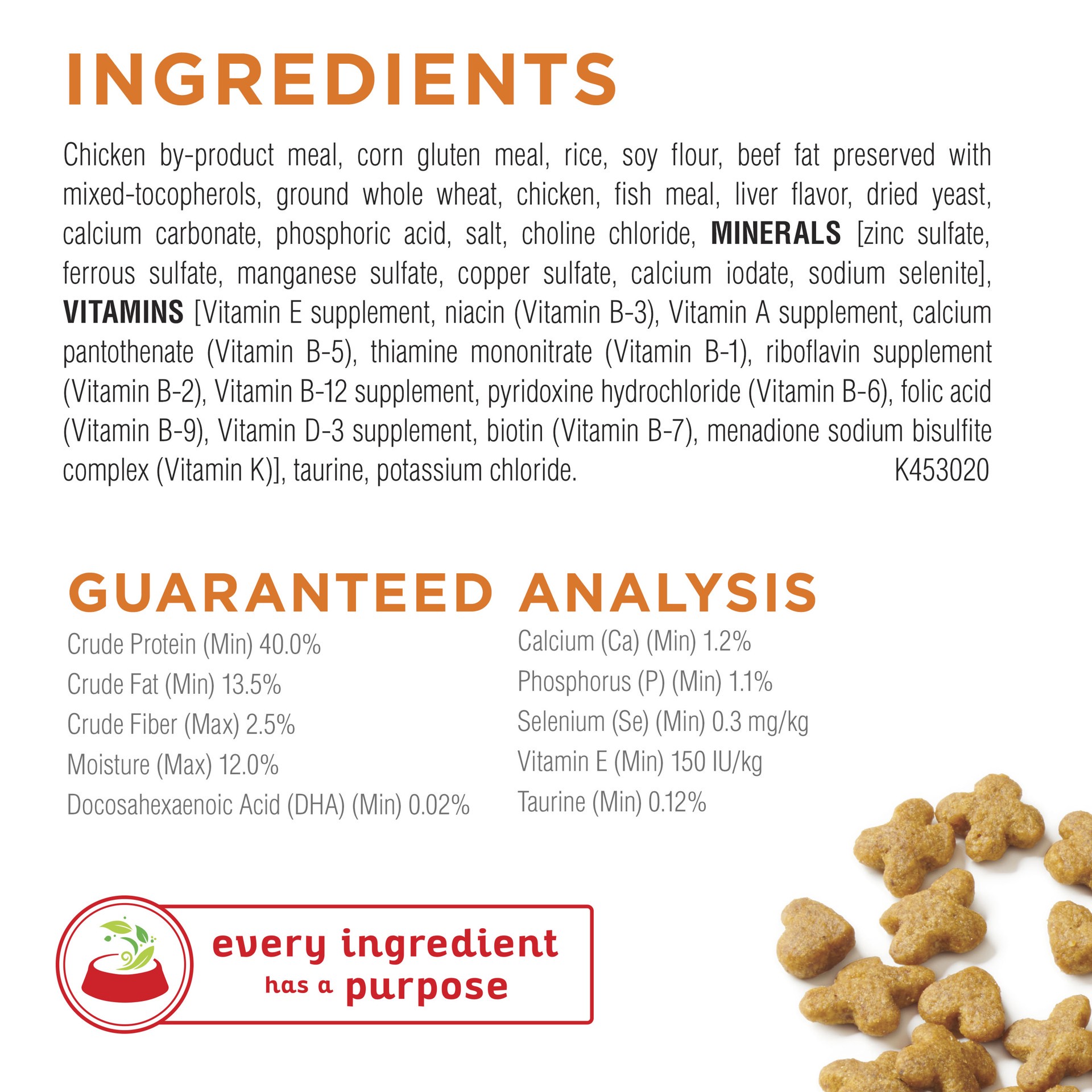 slide 5 of 9, Kitten Chow Purina Kitten Chow Kitten Food Healthy Development with Real Chicken Dry Kitten Food, 3.15 lb