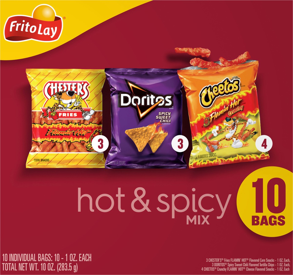 slide 2 of 11, Frito-Lay Snacks, 10 ct