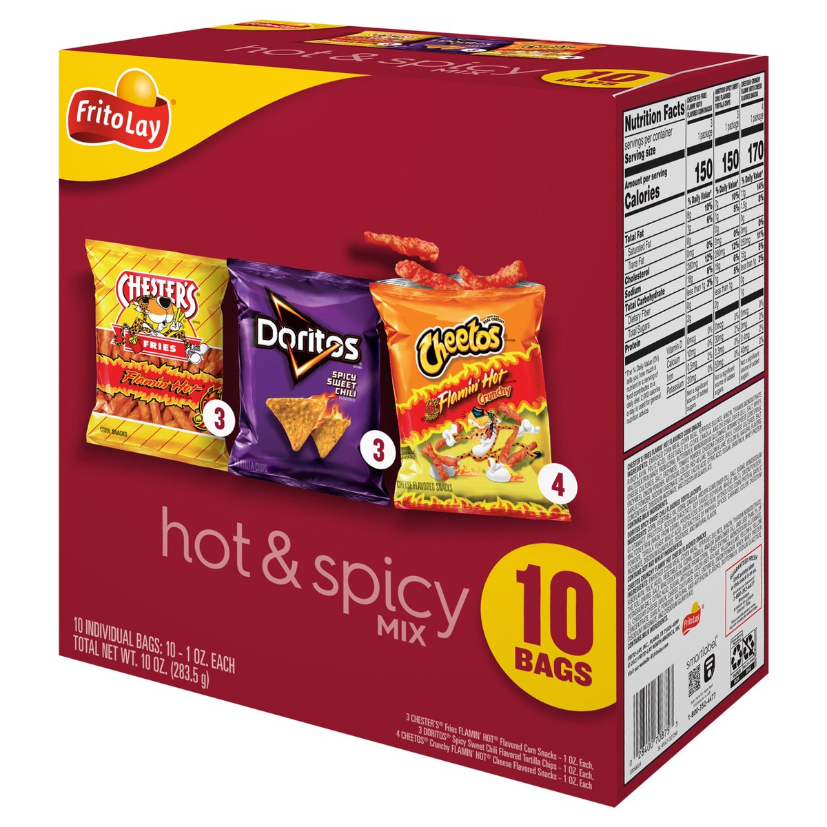 slide 5 of 11, Frito-Lay Snacks, 10 ct