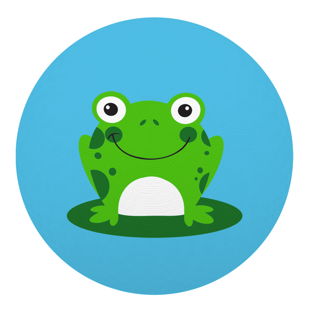 slide 1 of 1, Baden 8.5-Inch Playground Ball - Blue Frog, 1 ct