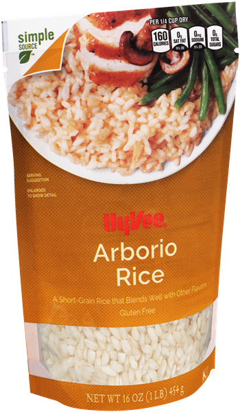 slide 1 of 1, Hy-Vee Arborio Rice, 16 oz