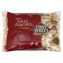 First Street Sliced Almonds