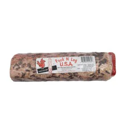 Peck N Log Bird Feeder, 22 oz