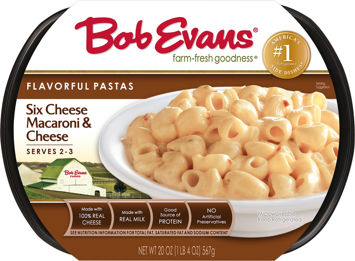 slide 7 of 9, Bob Evans Six Cheese Pasta, 20 oz