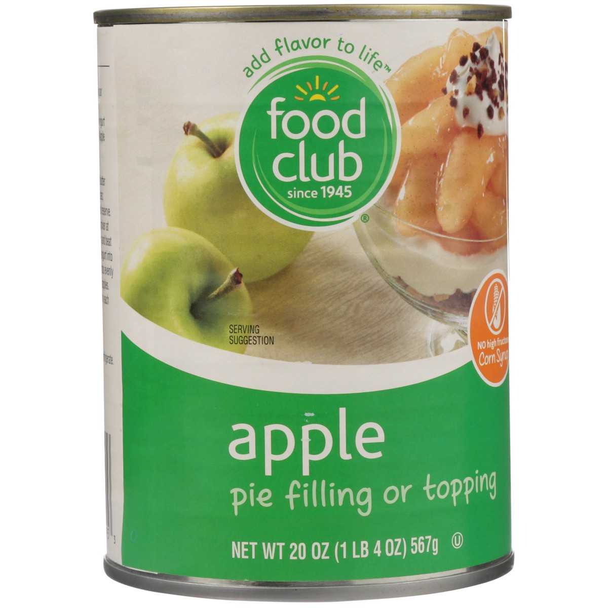 slide 8 of 9, Food Club Apple Pie Filling or Topping 20 oz, 20 oz