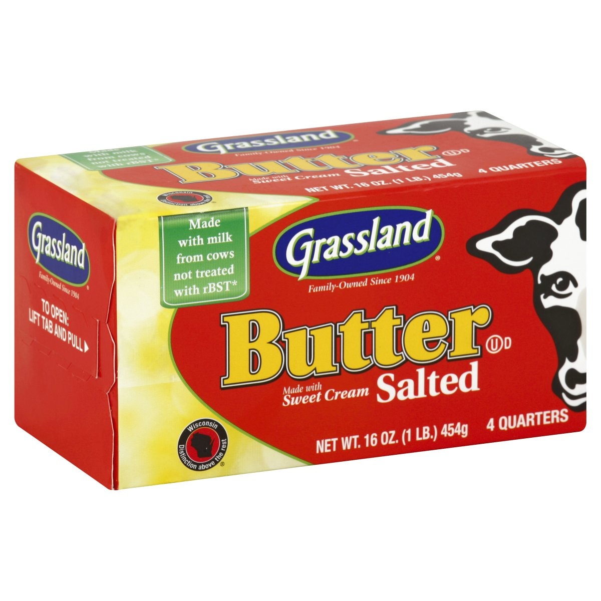 slide 1 of 4, Grassland Butter 4 ea, 16 oz