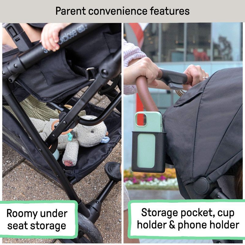 slide 13 of 13, Ingenuity 3Dquickclose CS+ Compact Fold Stroller - Gray, 1 ct