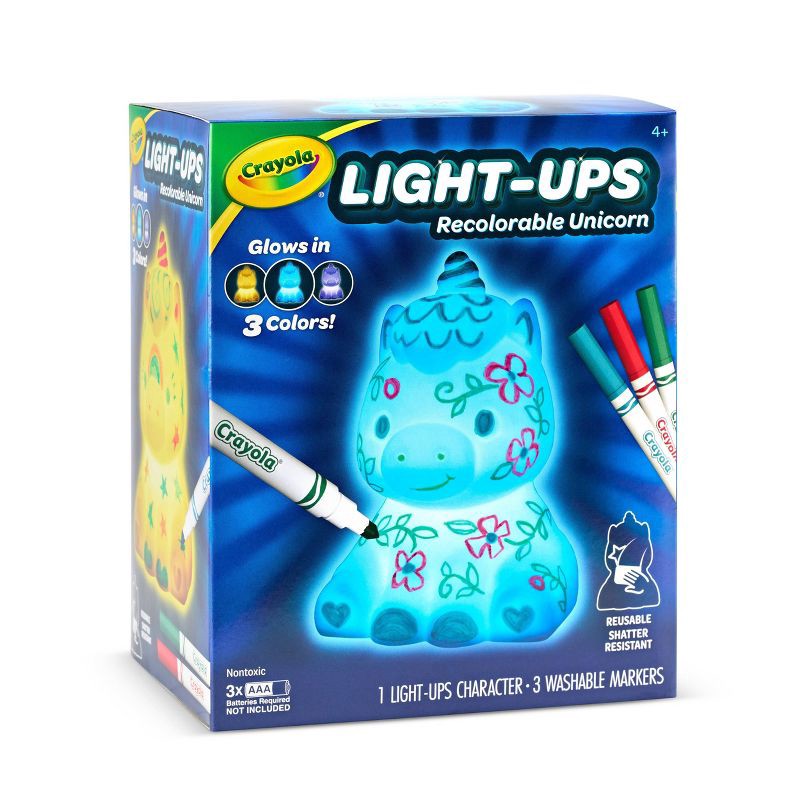 slide 2 of 7, Crayola Light Ups Unicorn, 1 ct