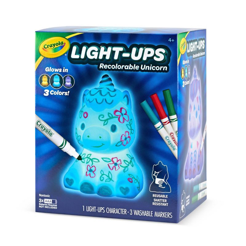 slide 3 of 7, Crayola Light Ups Unicorn, 1 ct