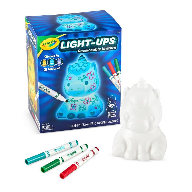 slide 5 of 7, Crayola Light Ups Unicorn, 1 ct