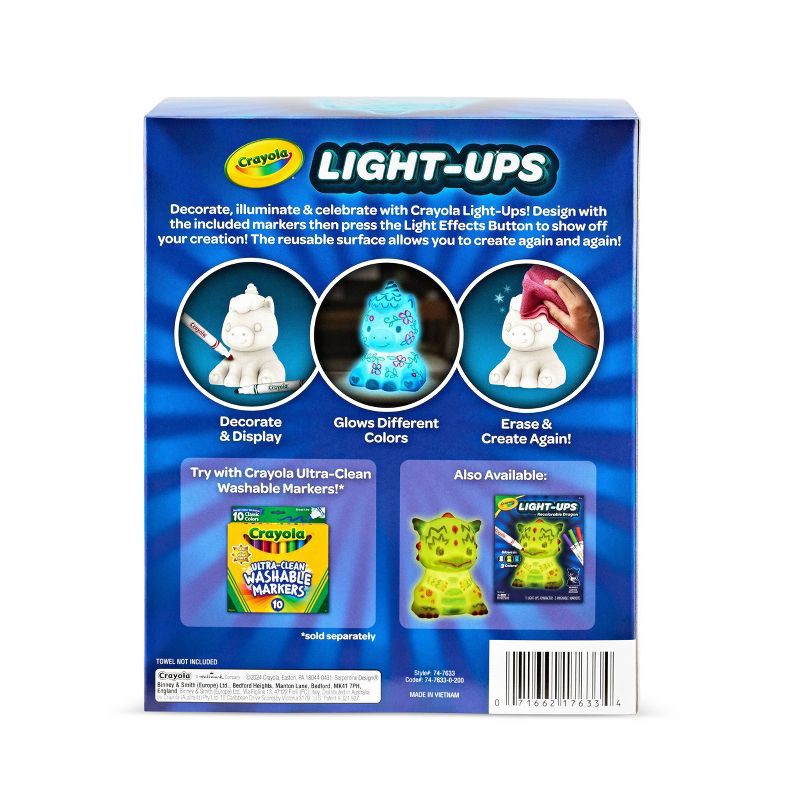 slide 6 of 7, Crayola Light Ups Unicorn, 1 ct