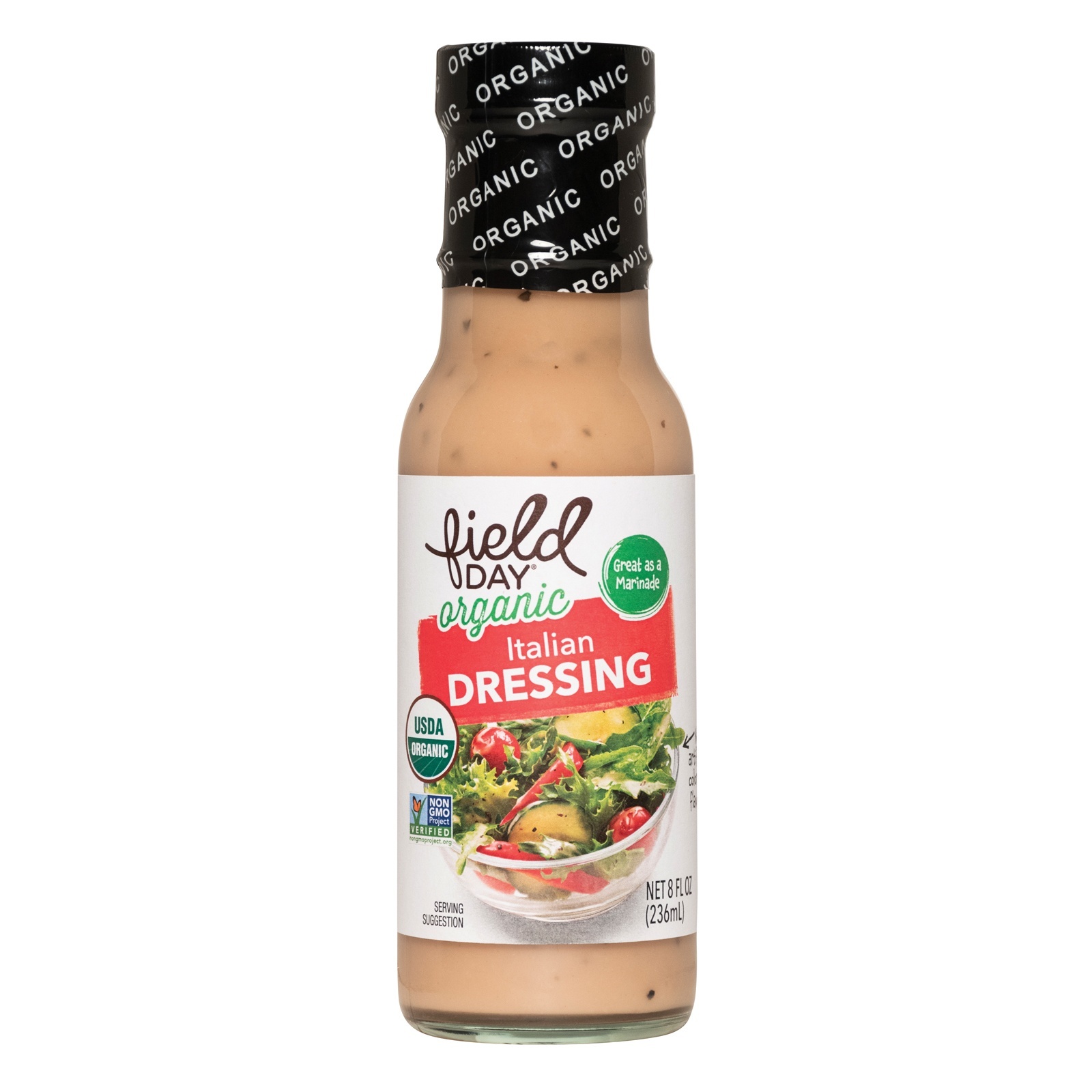 slide 1 of 1, Field Day Creamy Italian Dressing, 8 oz