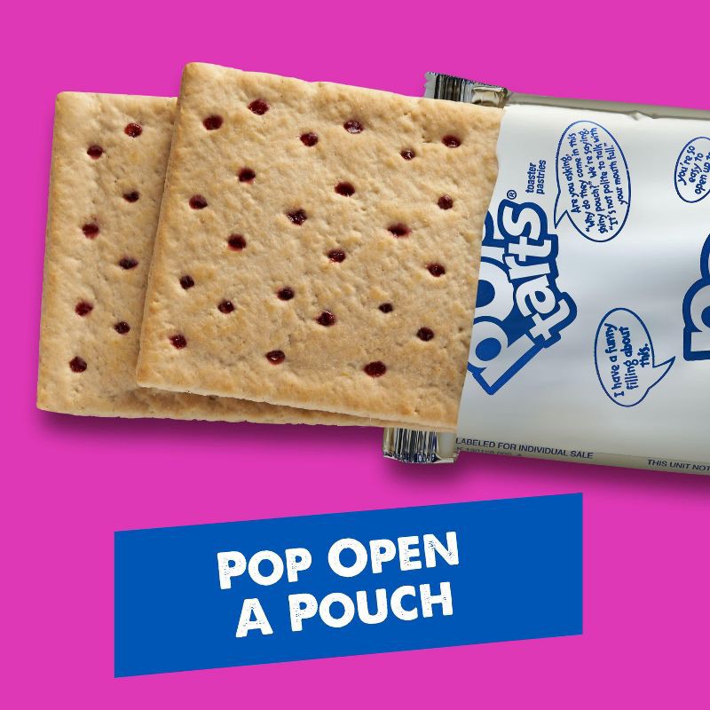 slide 3 of 10, Pop-Tarts Unfrosted Strawberry Toaster Pastries - 8ct / 13.5oz, 8 ct; 13.5 oz