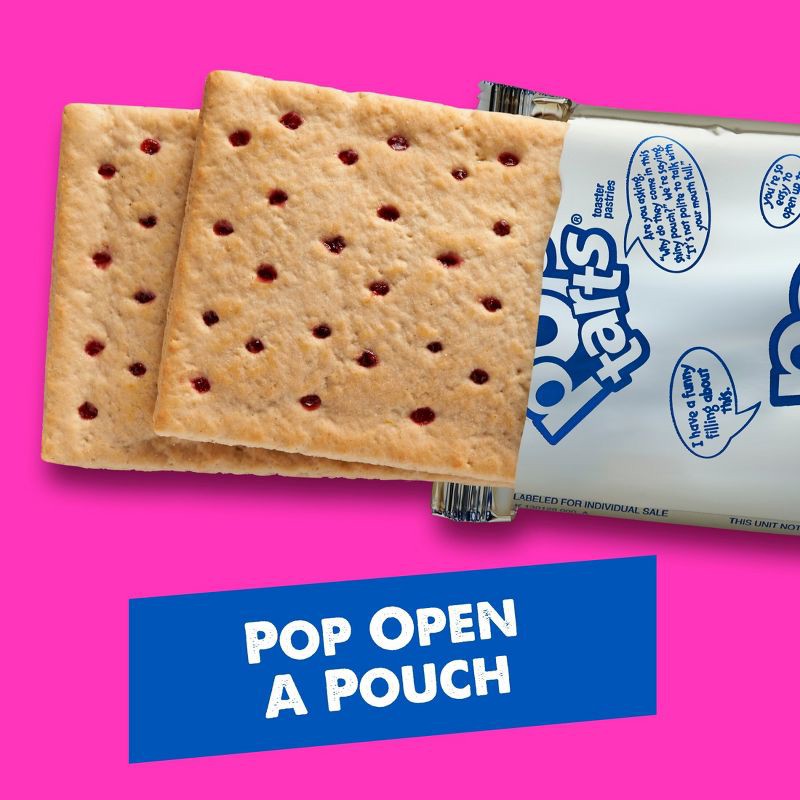 slide 6 of 11, Pop-Tarts Unfrosted Strawberry Toaster Pastries - 8ct / 13.5oz, 8 ct; 13.5 oz