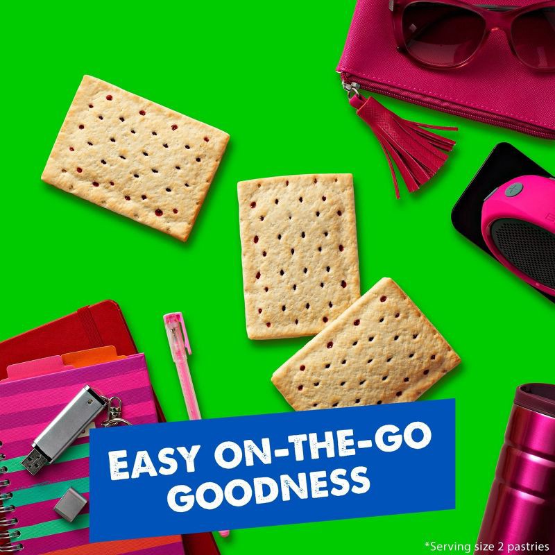 slide 7 of 11, Pop-Tarts Unfrosted Strawberry Toaster Pastries - 8ct / 13.5oz, 8 ct; 13.5 oz