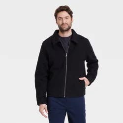 Men's Harrington Bomber Jacket - Goodfellow & Co™ Black S