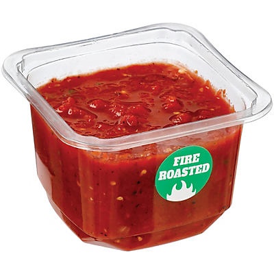 slide 1 of 1, H-E-B Roasted Mild Salsa, 16 oz