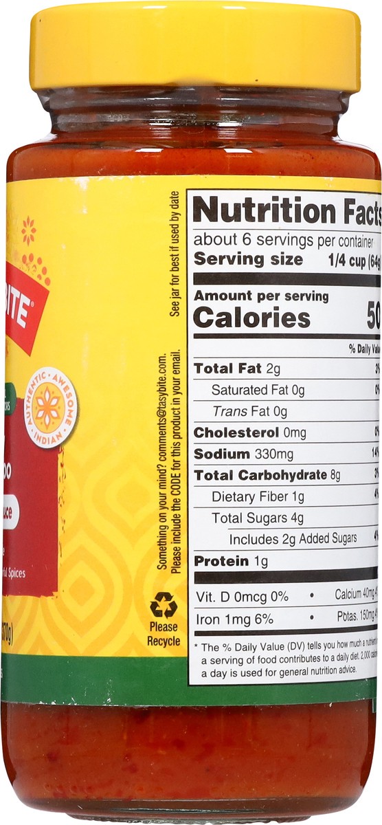 slide 13 of 13, Tasty Bite Spicy Vindaloo Simmer - 13 oz, 13 oz