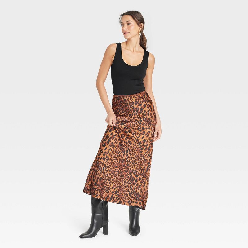 slide 3 of 3, Women's Slim Fit Seamless Tank Top - A New Day™ Black XL: Sleeveless Scoopneck Pullover, 1 ct