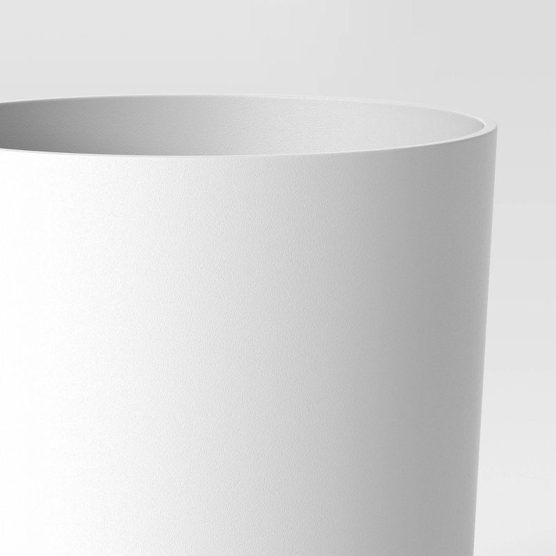 slide 4 of 4, 2pc Recycled Resin Indoor Outdoor Planter Pots White 4"x4"x4" - Room Essentials™, 2 ct