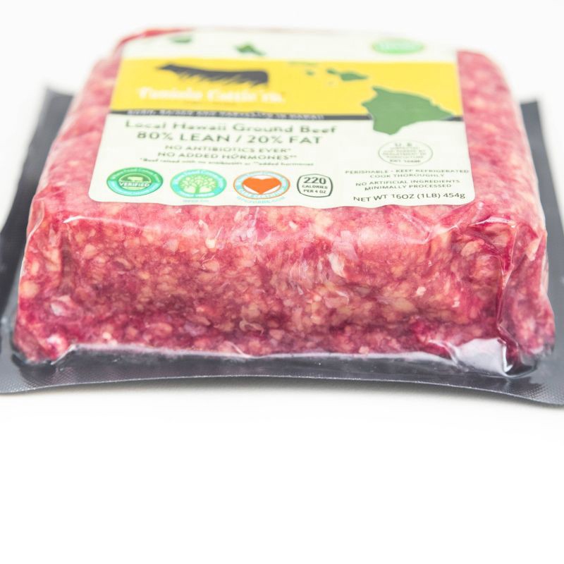 slide 6 of 7, Paniolo Cattle Company Paniolo Cattle Co. Local Hawaii Ground Beef 80% Lean 20% Fat - 1lb, 1 lb