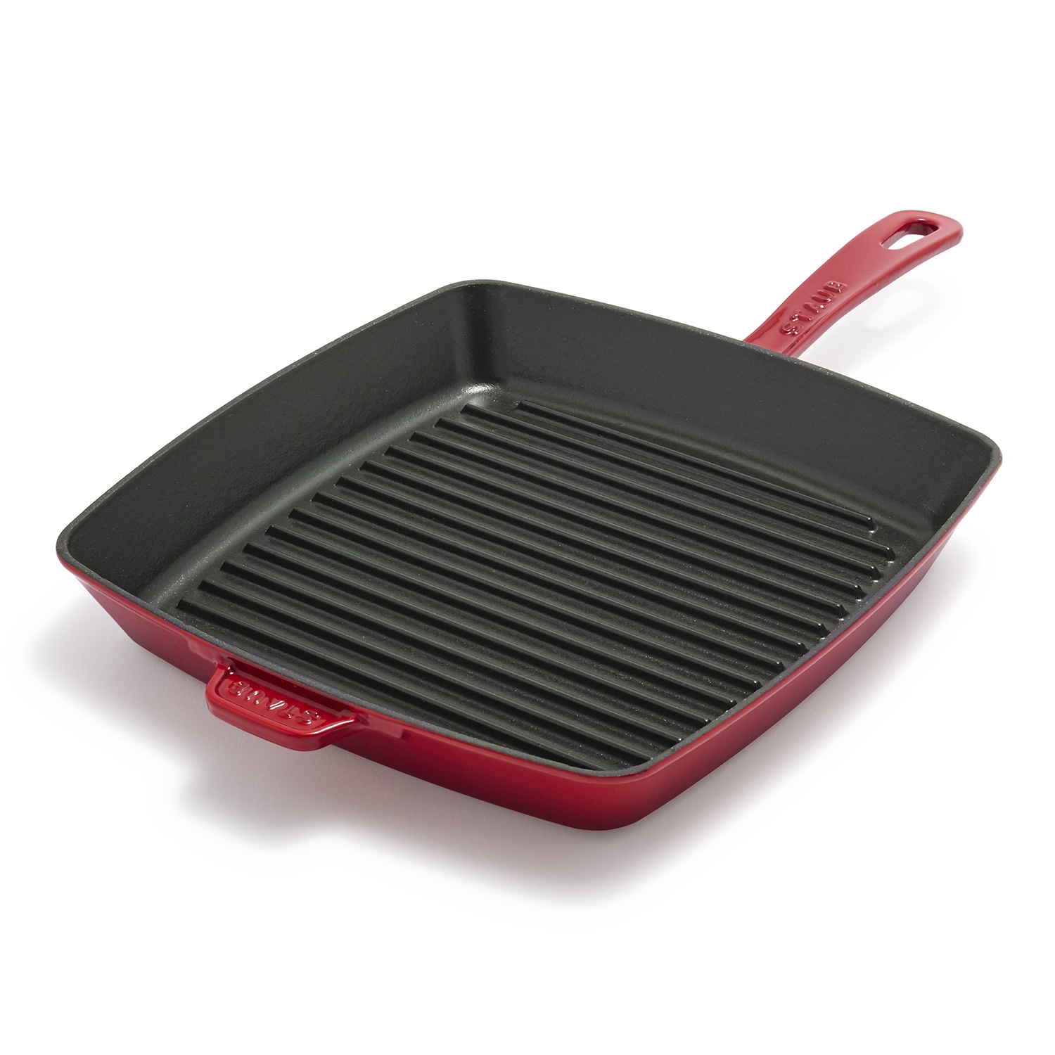 slide 1 of 1, STAUB Square Grill Pan, Matte Black, 12 in