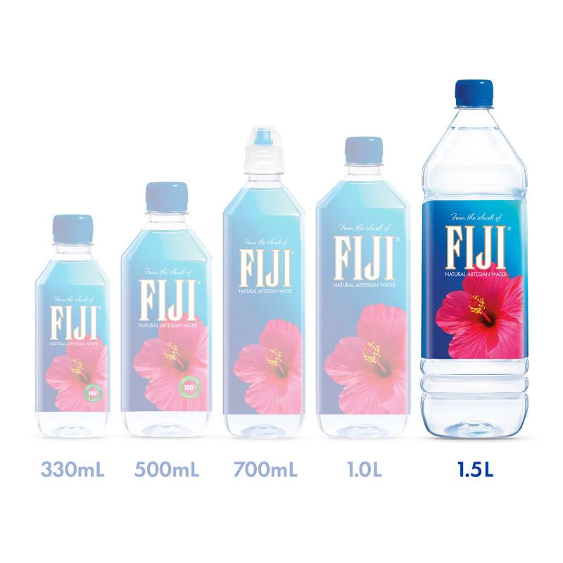 slide 2 of 4, FIJI Water FIJI Natural Artesian Water - 1.5L Bottle, 1.5 liter