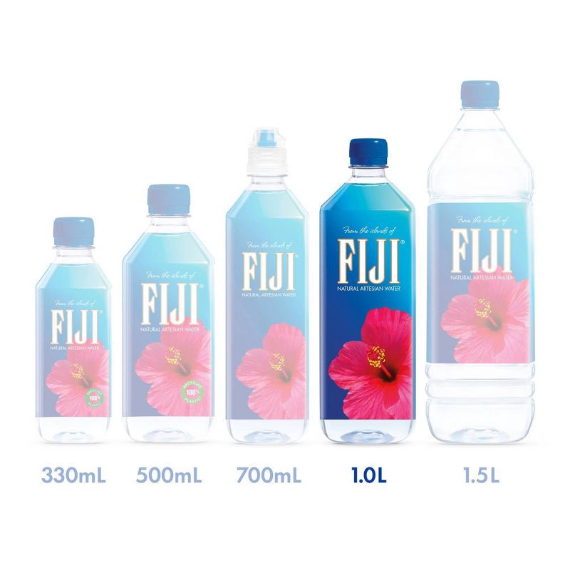 slide 2 of 4, FIJI Water FIJI Natural Artesian Water - 1L Bottle, 1 liter