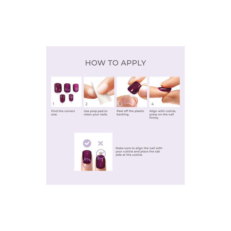 slide 7 of 10, KISS Products colorFX by imPRESS Press-On Fake Nails - Short Squoval - Levels - 30ct, 30 ct