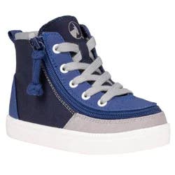 BILLY Footwear Toddler Haring Sneakers - Navy Blue 10T