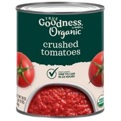 True Goodness Organic Crushed Peeled Tomatoes