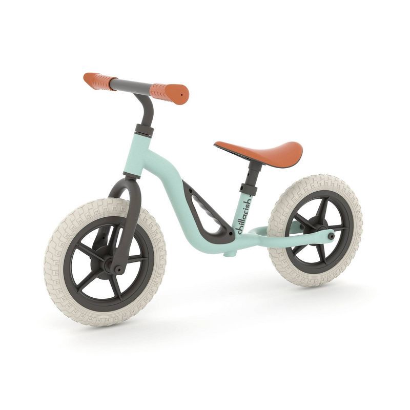 slide 1 of 13, Chillafish Charlie Breeze 10" Kids' Balance Bike - Mint Green: Adjustable Handlebar & Seat, 1 ct