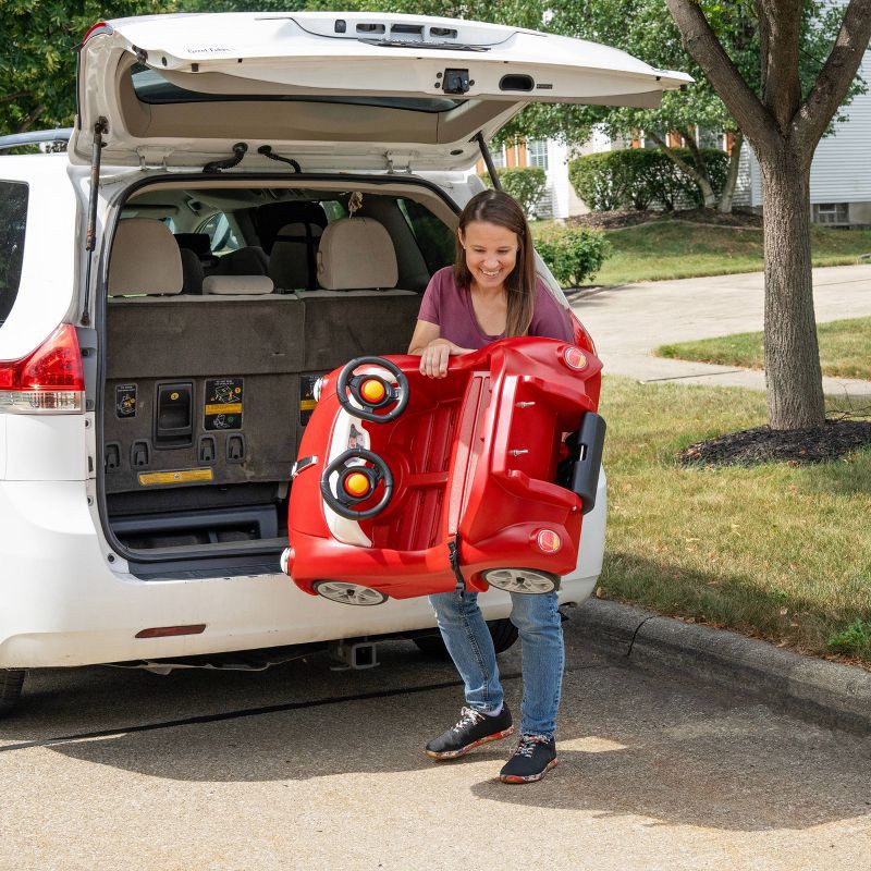 slide 4 of 5, Step2 Side by Side Push Around Roadster: Plastic Pedal & Push Riding Toy, 50 lb Capacity, 50 lb