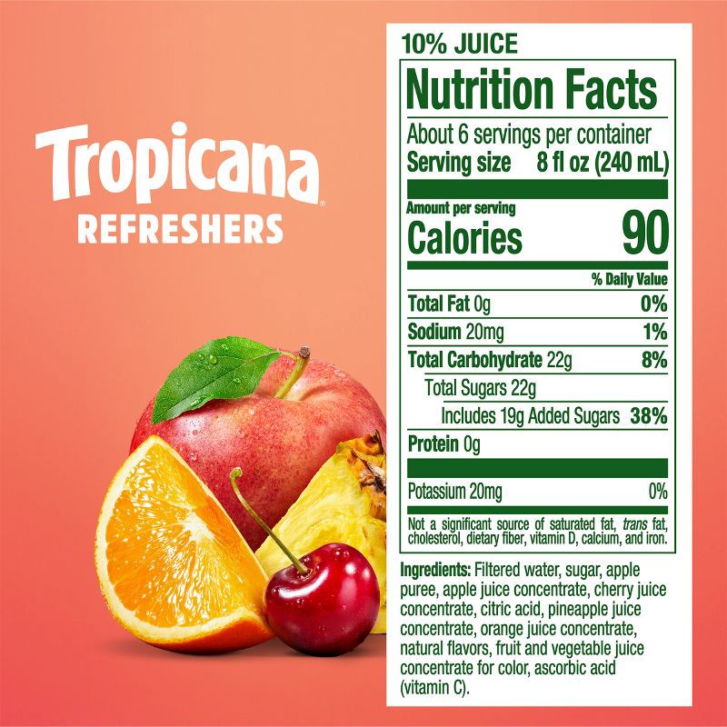 slide 8 of 8, Tropicana Fruit Punch - 46oz, 46 oz