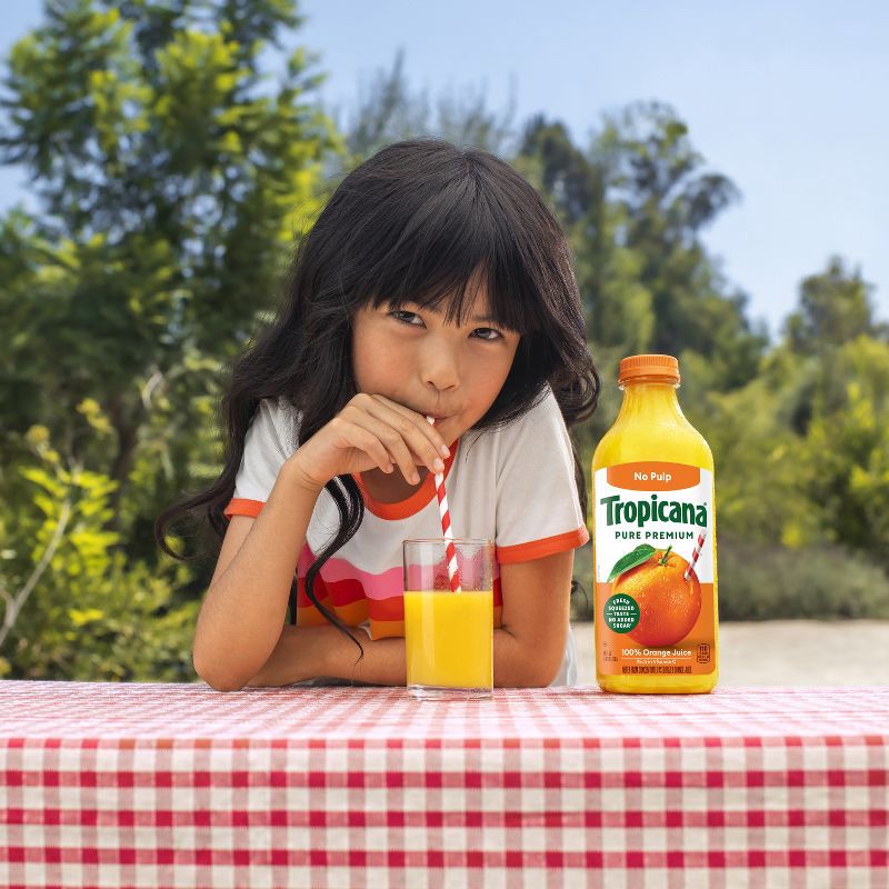 slide 6 of 10, Tropicana Pure Premium Pulp Free Orange Juice - 46 fl oz, 46 fl oz