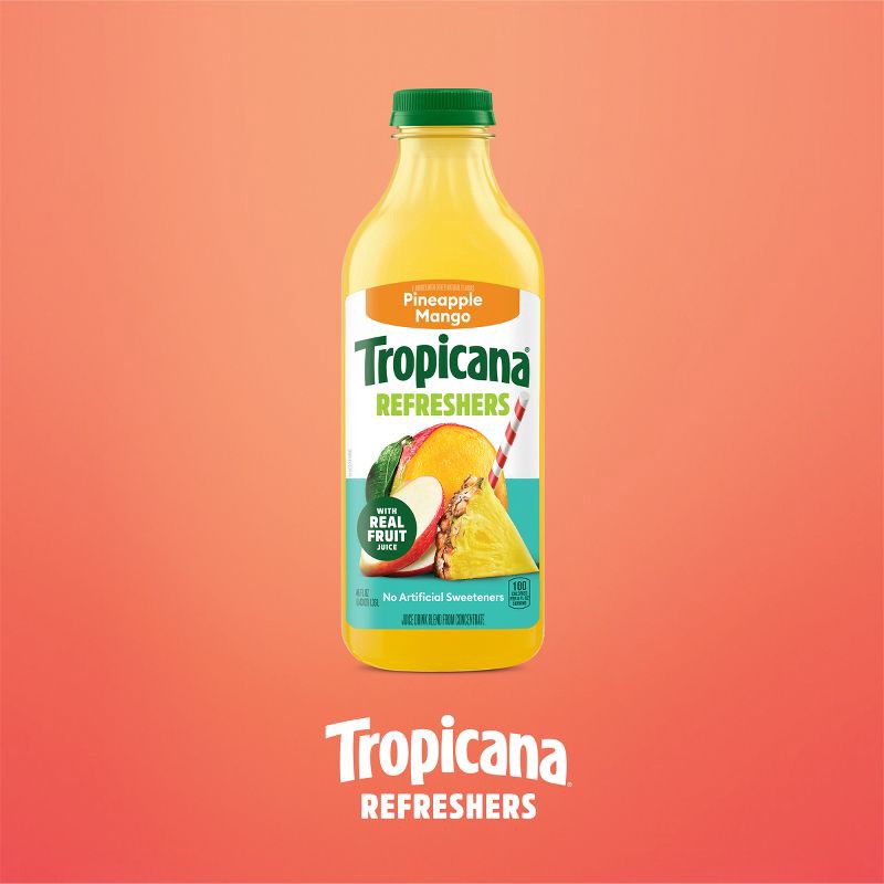 slide 6 of 9, Tropicana Pineapple Mango - 46oz, 46 oz
