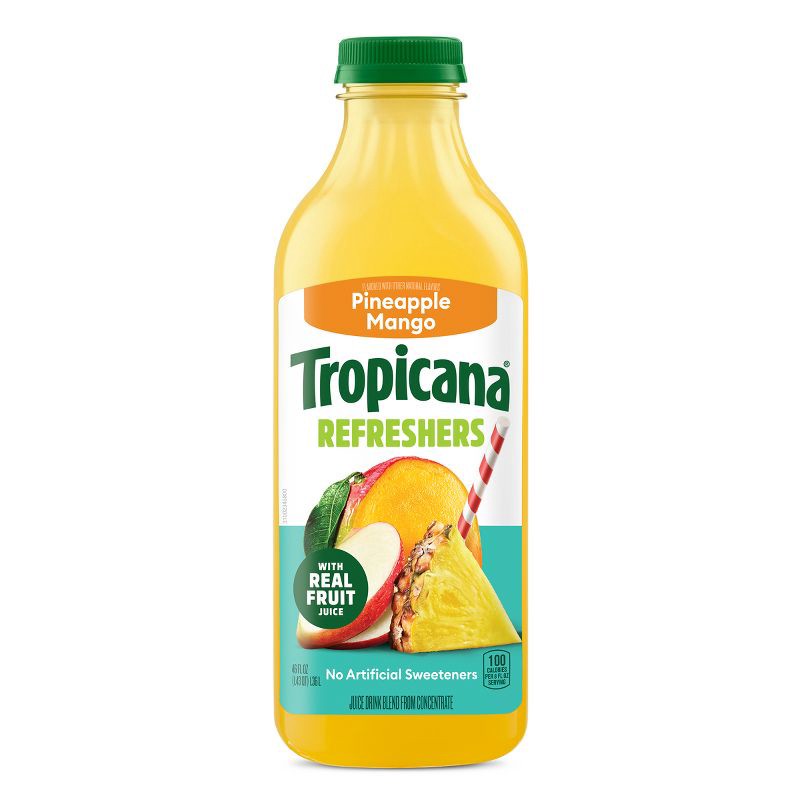 slide 1 of 9, Tropicana Pineapple Mango - 46oz, 46 oz