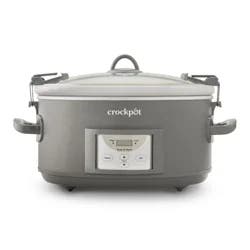 Crock Pot Crockpot 7Qt Cook & Carry Programmable Grey