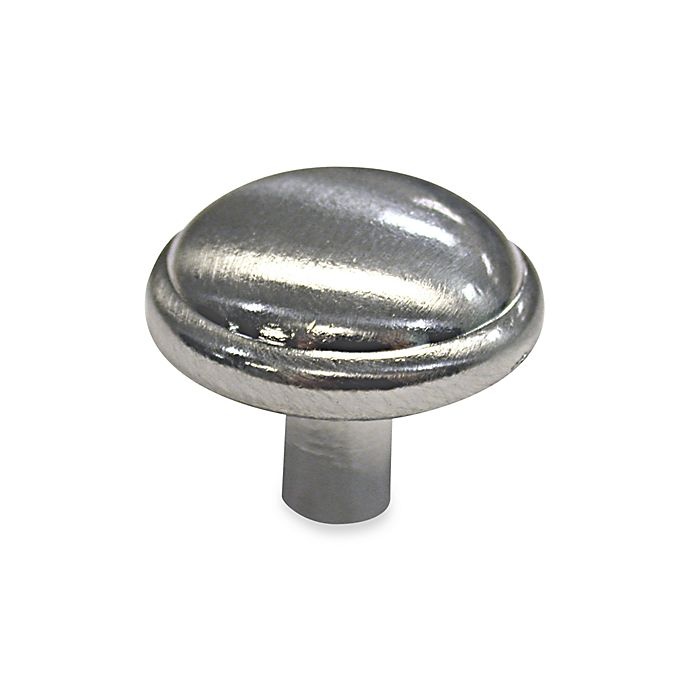 slide 1 of 1, Richelieu Dome Metal Knobs - Brushed Nickel, 10 ct