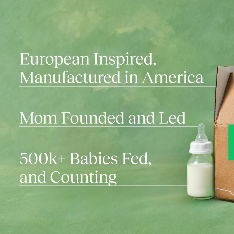 slide 6 of 6, Bobbie Grass Fed Whole Milk Infant Powdered Formula - 14oz, 14 oz