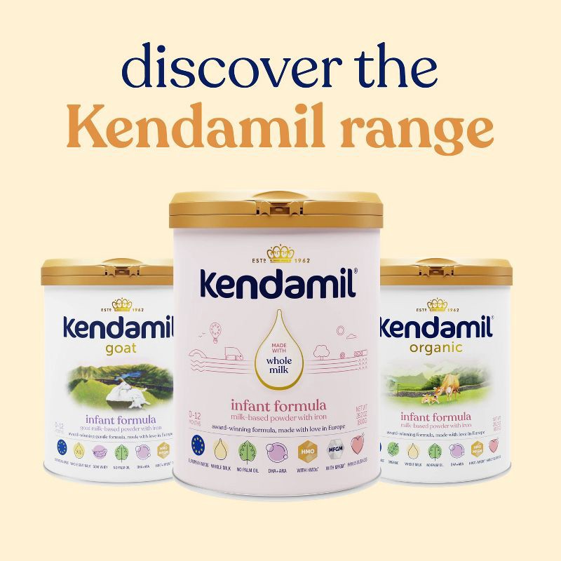 slide 7 of 8, Kendamil Banana Creamy Oatmeal Cereal - 8oz, 8 oz