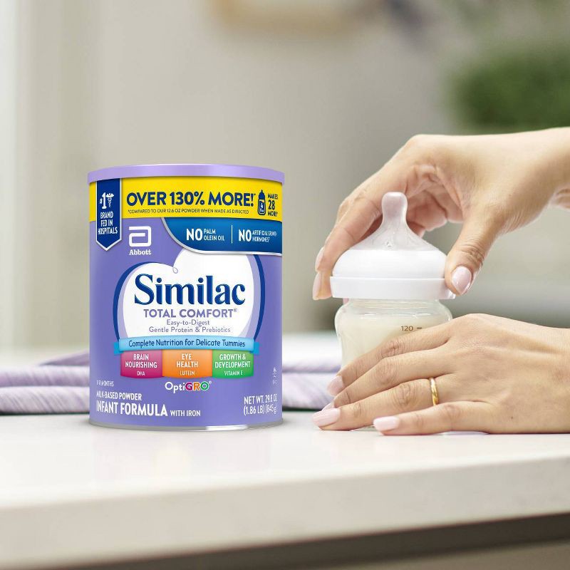 slide 4 of 10, Similac Total Comfort Formula Powder - 29.8oz, 29.8 oz